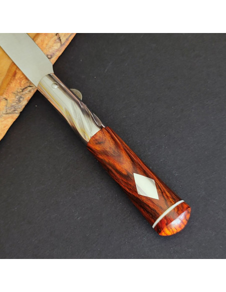 Navaja cocobolo rombos - Carlos Quintana
