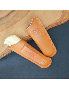 Funda sencilla hoja roble 8cm lisa