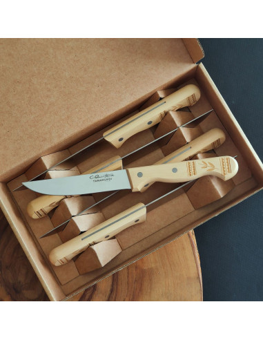 Pack 4 cuchillos decorados - Carlos Quintana