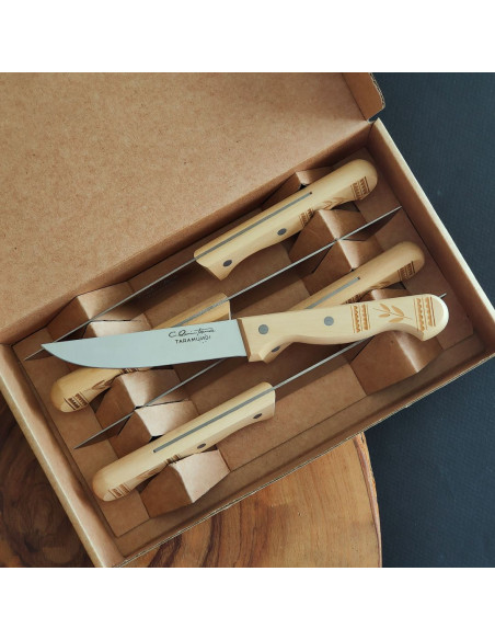 Pack 4 cuchillos decorados - Carlos Quintana