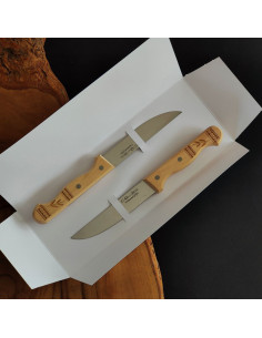 Dúo cuchillo mesa decorado - Carlos Quintana