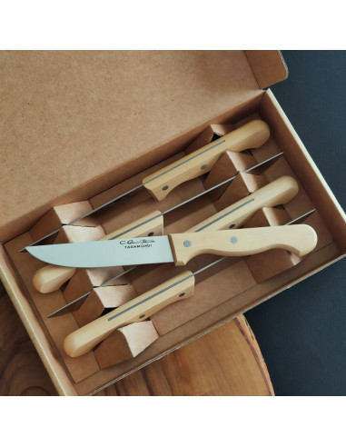 Pack  4 cuchillos mesa - Carlos Quintana