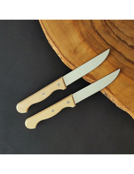 Dúo cuchillo  mesa p. vuelta boj -  Carlos Quintana