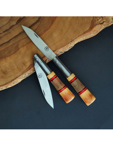 Navaja brezo cruzadillo carbono - José Luis...