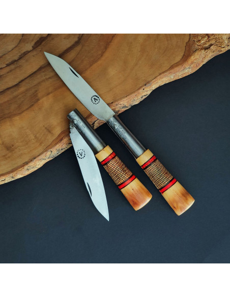 Navaja brezo cruzadillo carbono - José Luis Bermúdez Revordela