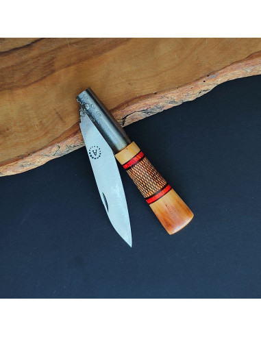 Navaja brezo cruzadillo carbono - José Luis...