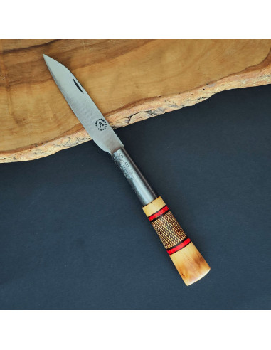 Navaja brezo cruzadillo carbono - José Luis...