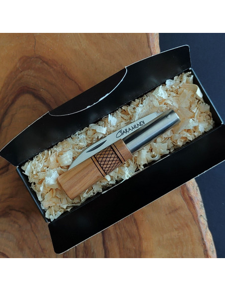 Navaja olivo cruzadillo peq - Cuchillería Taramundi