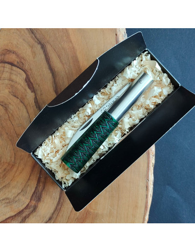 Navaja personalizada fresno verde block G -...