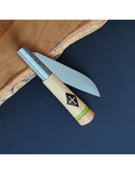 Navaja cruz Asturias boj + culata - Francisco Vega