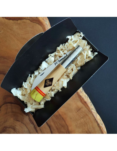 Navaja trisquel boj + culata - Francisco Vega