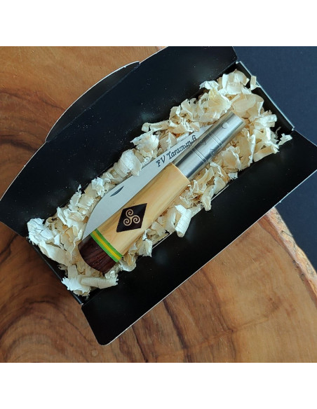 Navaja trisquel boj + culata - Francisco Vega