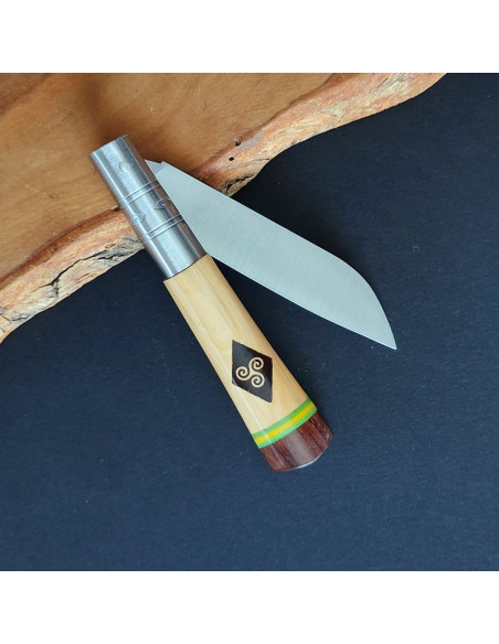 Navaja trisquel boj + culata - Francisco Vega