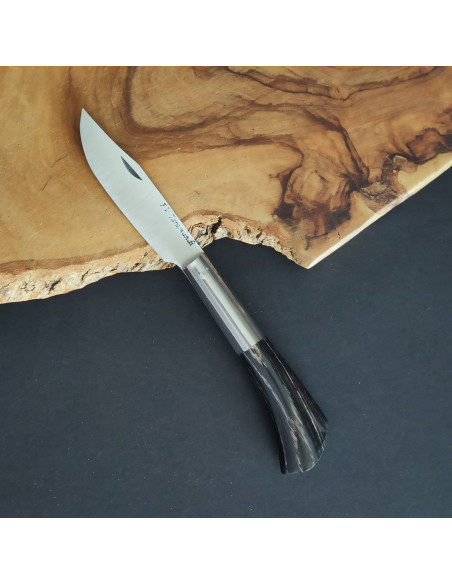 Navaja personalizada  laminada negro - Francisco Vega