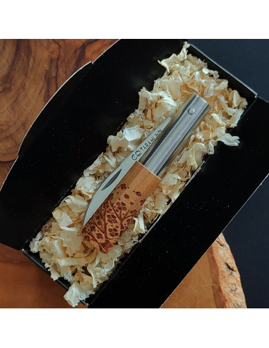 Navaja cerezo decorada árbol peq - Carlos Quintana