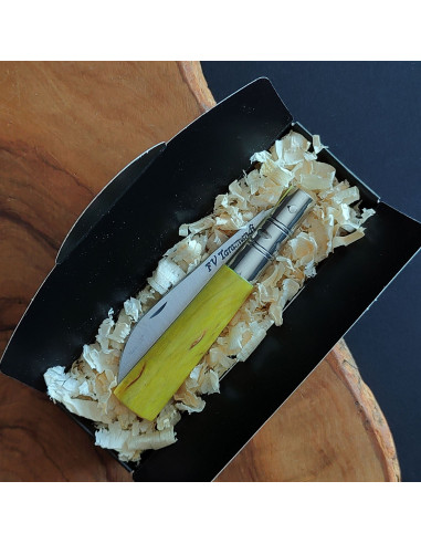 Navaja personalizada madera estabilizada...