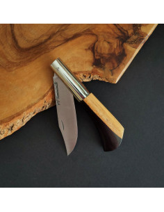 Navaja  personalizada ébano bicolor - Francisco Vega 2