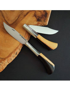 Navaja  personalizada ébano bicolor - Francisco Vega