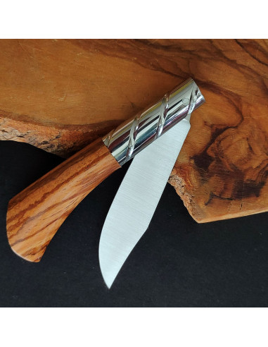 Navaja  zebrano mosaic pin rojo - Francisco Vega