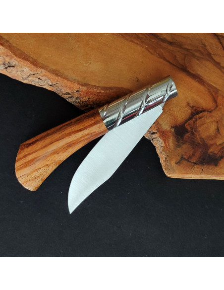 Navaja  zebrano mosaic pin verde - Francisco Vega