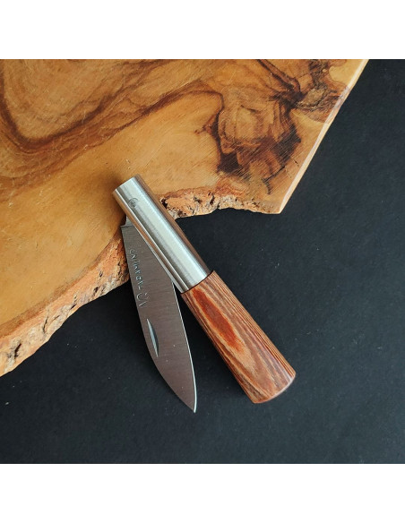 Navaja laminada marrón - Antonio Quintela