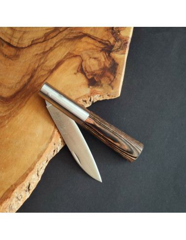 Navaja prensada marrón G - Carlos Quintana