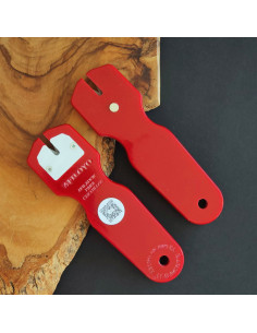 Afilador cuchillos rojo