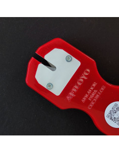 Afilador cuchillos rojo 2