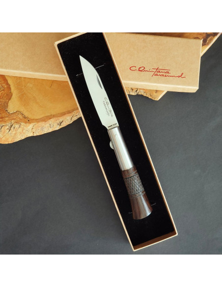 Navaja roble termotratado cruzadillo - Carlos Quintana