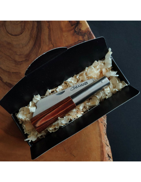 Navaja chata pakwood marrón G - Cuchillería de Taramundi