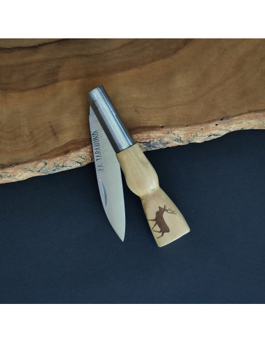 Navaja personalizada caza venado - JA TARAMUNDI