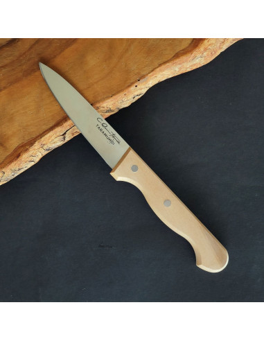 Cuchillo cocina puntilla / patatero con guarda...
