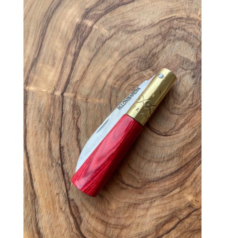 Navaja laminada roja