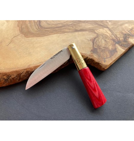 Navaja laminada roja