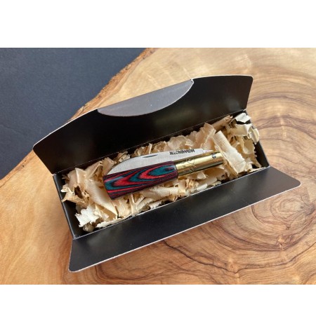 Navaja laminada bicolor personalizada