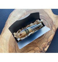 Navaja decorada cenefa  verde bloqueo