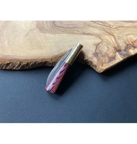 navaja  laminada morada