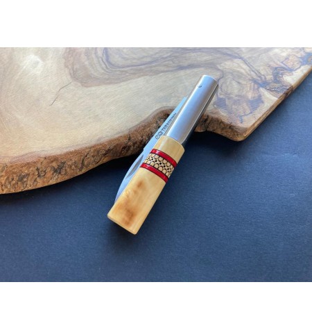 navaja decorada roja P con bloqueo