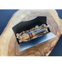 navaja decorada roja P con bloqueo