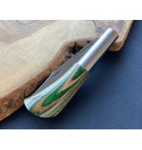 Navaja laminada F.V. verde/marrón