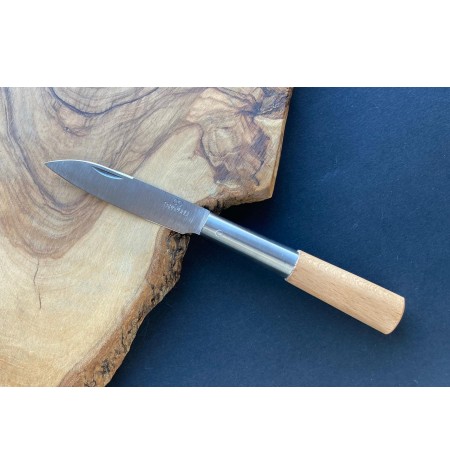 navaja G en madera de haya lisa 2