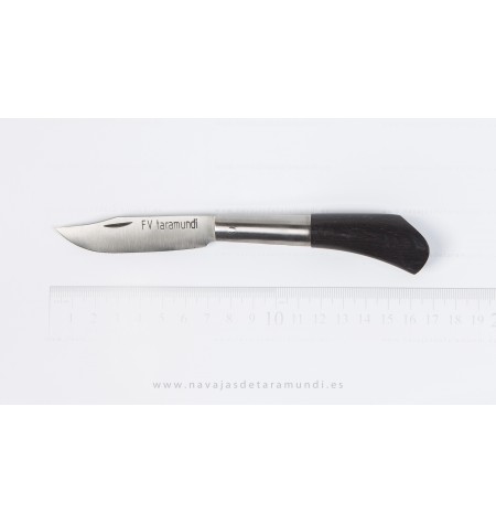 Navaja laminada negra personalizada FV