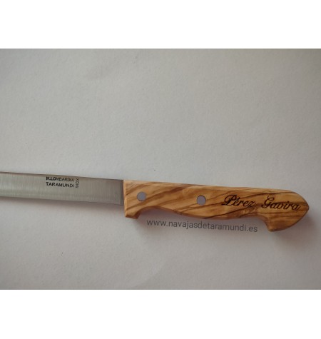 cuchillo jamonero personalizado