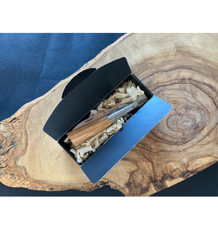 Navaja personalizada olivo liso G 