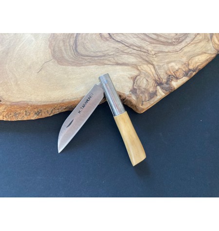 navaja personalizada  lisa carbono G