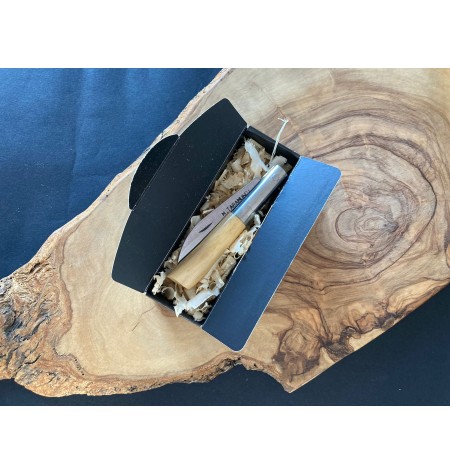 navaja personalizada  lisa carbono G