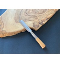 Navaja brezo lisa carbono chata  F.V. G