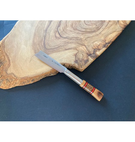 navaja personalizada carbono decorada  chata G 