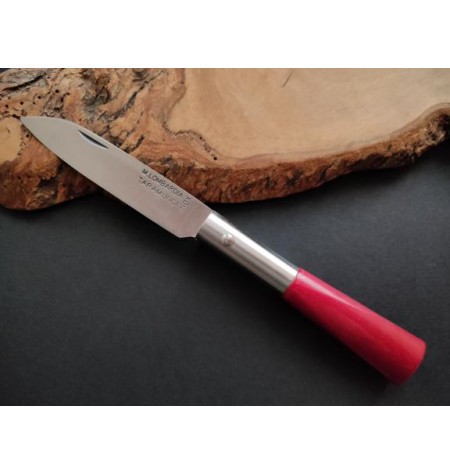 cuchillo navaja rojo
