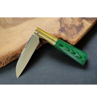 navaja laminada verde